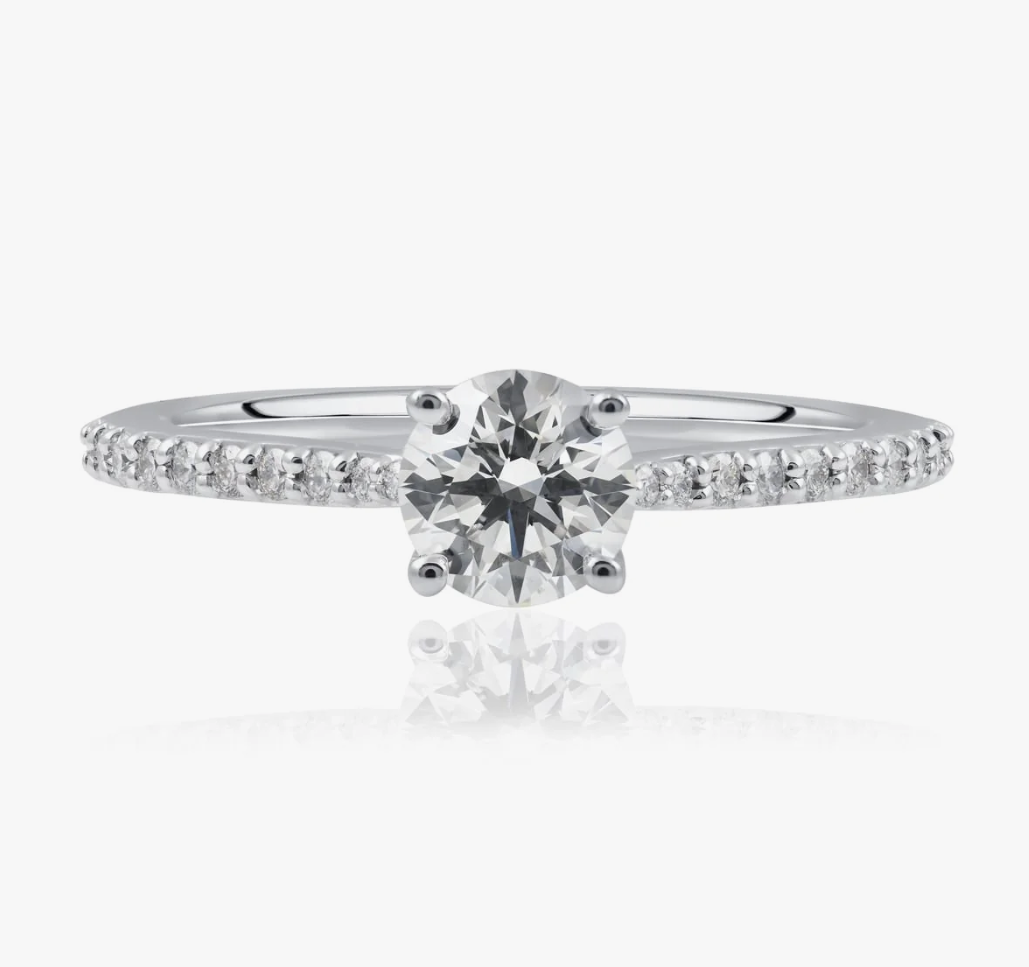 LeGassick diamond engagement ring.