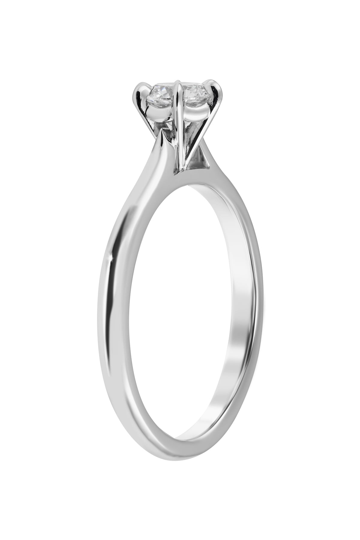 0.50 Carat Diamond Set Engagement Ring in 18k White Gold from LeGassick Jewellery Gold Coast, Australia.