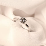 0.50 Carat Diamond Set Engagement Ring in 18k White Gold from LeGassick Jewellery Gold Coast, Australia.