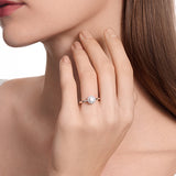 0.50 Carat Vela Halo Ring From Hearts On Fire exclusive to LeGassick Jewellery, Gold Coast, Australia.