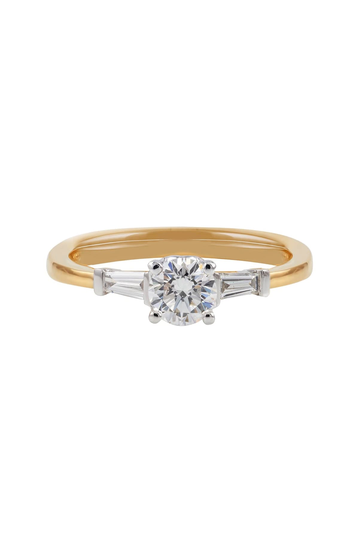 0.53ct Diamond Ring set with Tapper Cut Diamonds available at LeGassick Diamonds and Jewellery Gold Coast, Australia.