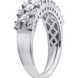Round & Baguette Diamond Ring In 18ct White Gold available from LeGassick Fine Jewellery, Gold Coast, Australia.