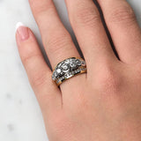 18ct Two-Tone Gold Diamond Ring – 1.50ct Round Brilliant Cut from LeGassick.