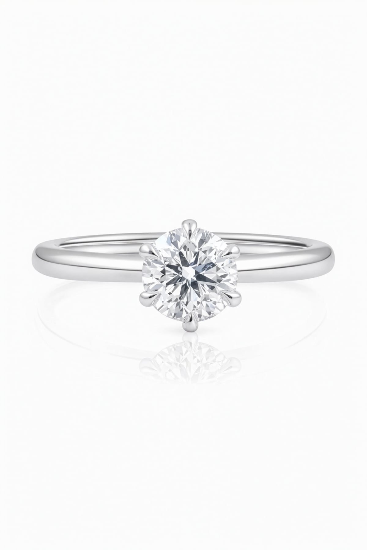 1ct Round Brilliant Solitaire Diamond Ring – LeGassick Fine Jewellery