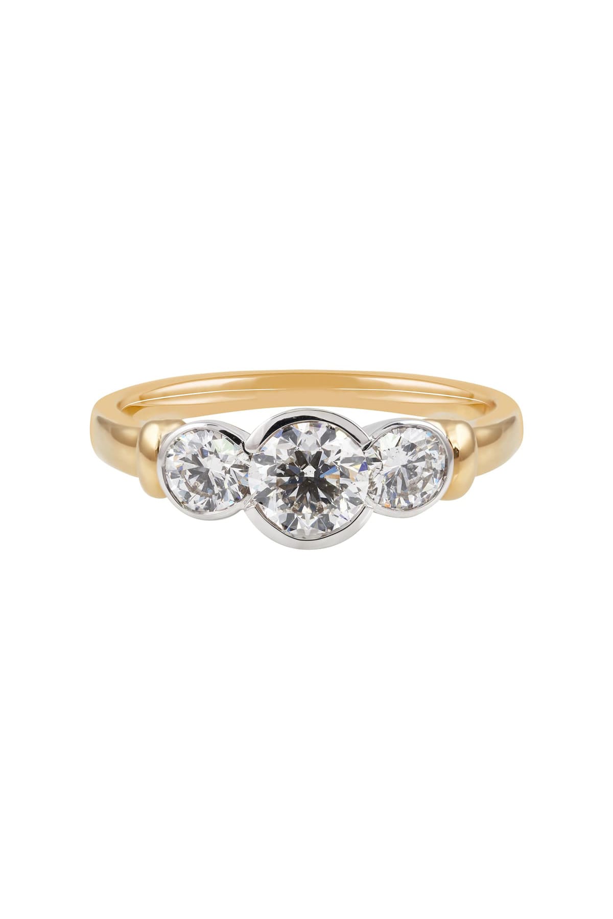 1.00ct Diamond Set Ring set in 18ct Yellow and White Gold available at LeGassick Diamonds and Jewellery Gold Coast, Australia.