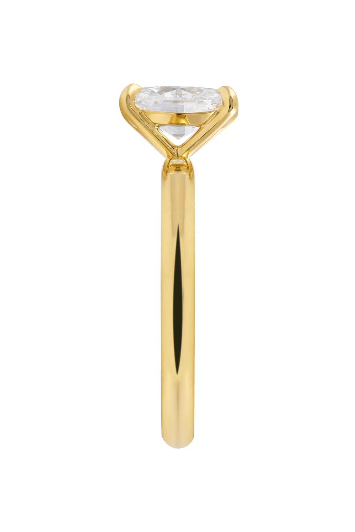 1.22 Carat Oval Diamond Solitaire Engagement Ring in 18k Gold from LeGassick Jewellery Gold Coast, Australia.