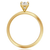 1.22 Carat Oval Diamond Solitaire Engagement Ring in 18k Gold from LeGassick Jewellery Gold Coast, Australia.