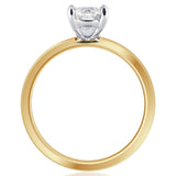 1.50 Carat Oval Diamond Solitaire Engagement Ring in 18k Gold from LeGassick Jewellery Gold Coast, Australia.