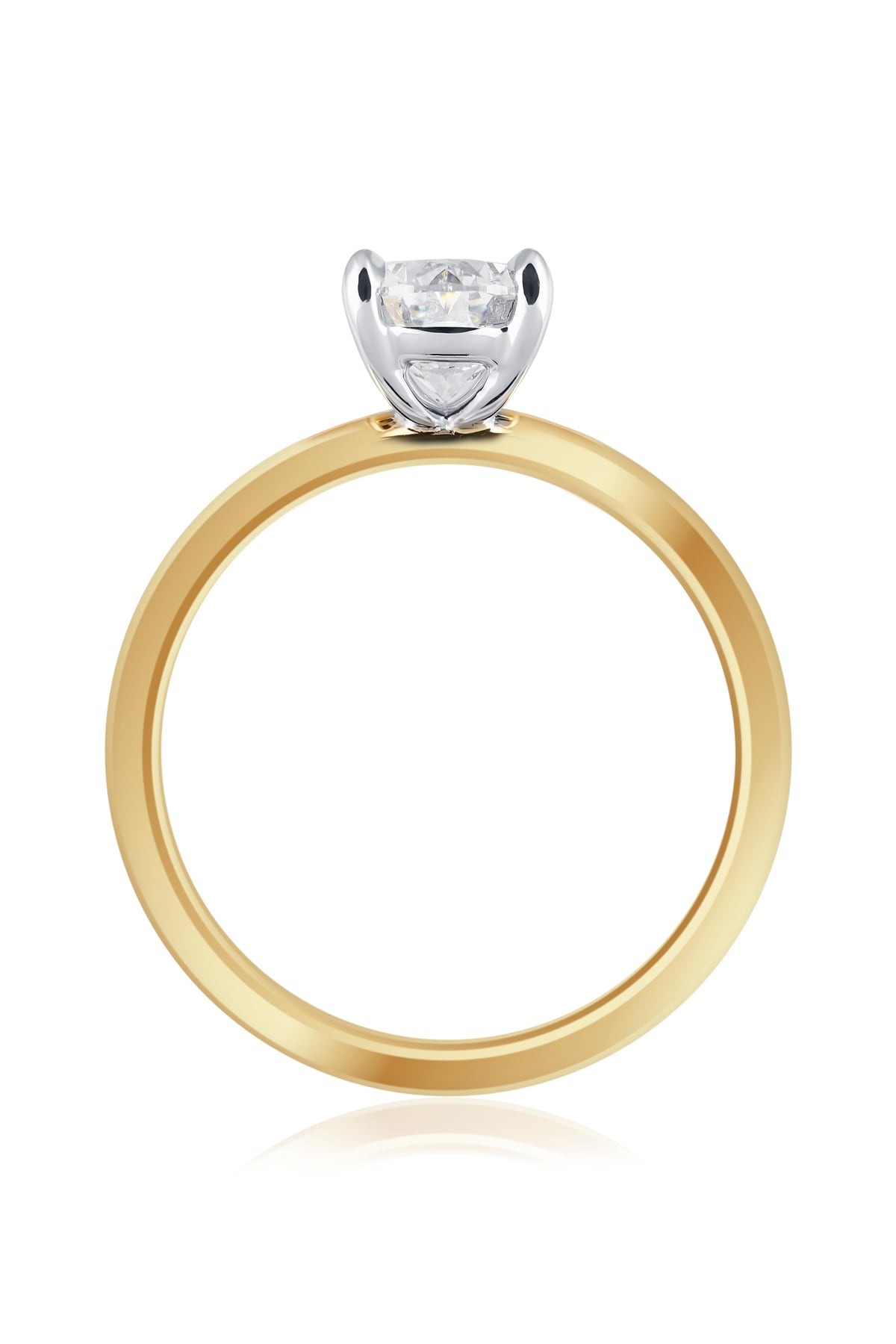 1.50 Carat Oval Diamond Solitaire Engagement Ring in 18k Gold from LeGassick Jewellery Gold Coast, Australia.