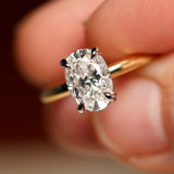 1.50 Carat Oval Diamond Solitaire Engagement Ring in 18k Gold from LeGassick Jewellery Gold Coast, Australia.