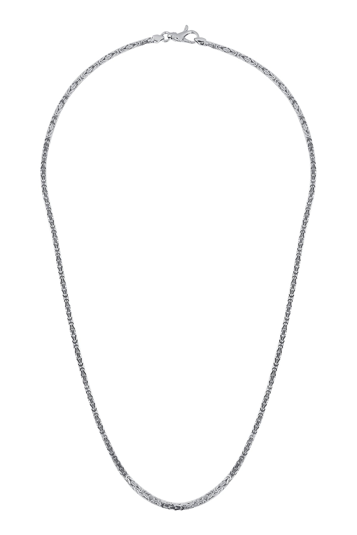14ct White Gold Fancy Italian Link Chain available from LeGassick Jewellery, Gold Coast, Australia. Showrooms at Pacific Fair and Runaway Bay Centre.