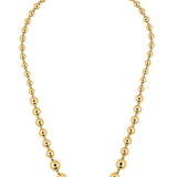Italian Round Gold Bead Design Neckchain from LeGassick Fine Jewellery, Gold Coast, Australia.