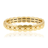Italian Designer Hinged Bangle from LeGassick Fine Jewellery, Gold Coast, Australia.