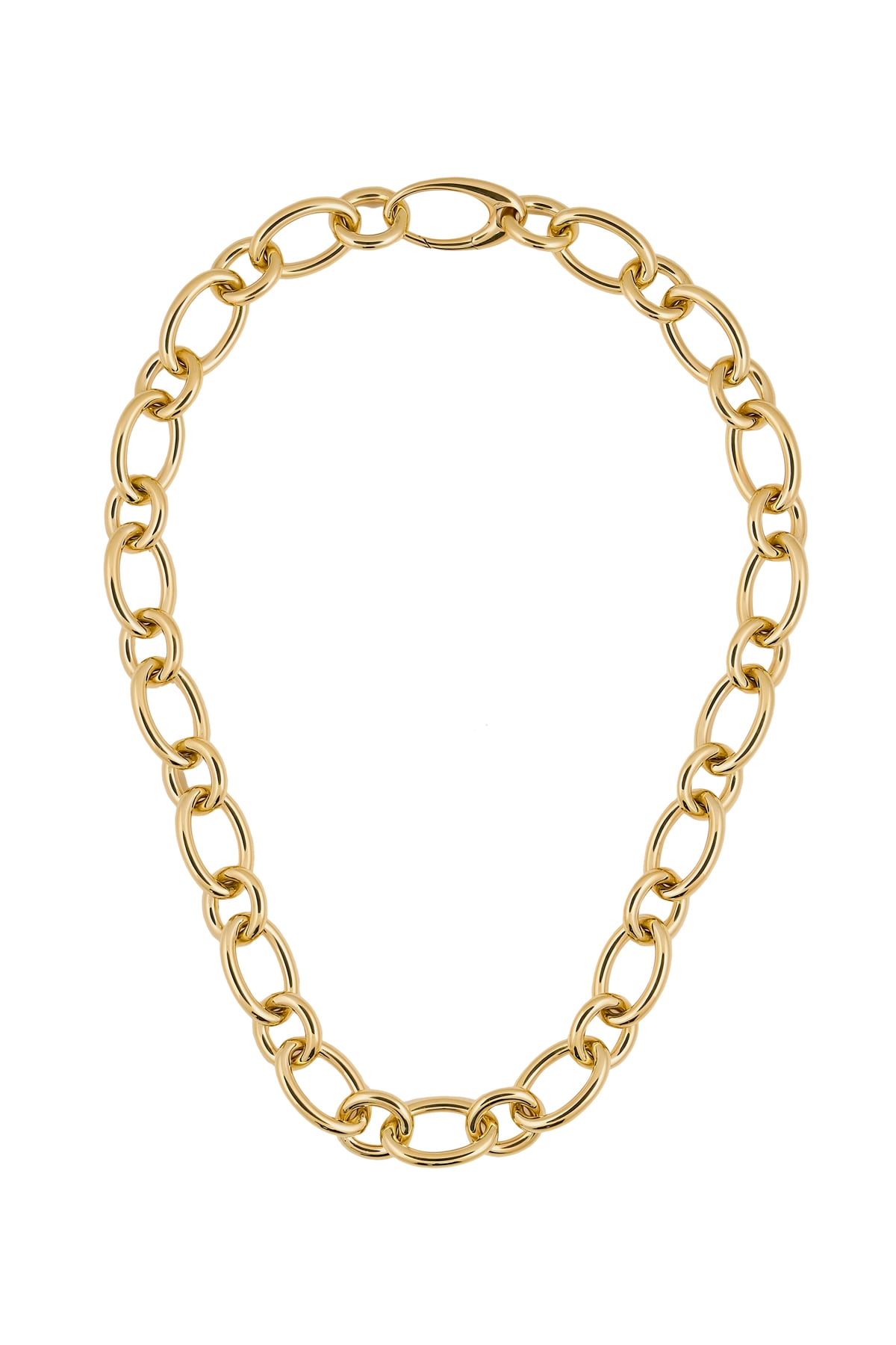 Italian Oval/Round Large Open Link Neckchain from LeGassick Fine Jewellery, Gold Coast, Australia.