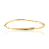 Yellow Gold Italian Designer Hinged Bangles from LeGassick Fine Jewellery, Gold Coast, Australia.