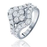 Stunning 1.73 Carat Diamond Set Ring In 18ct White Gold available from LeGassick Fine Jewellery, Gold Coast, Australia. Showrooms at Pacific Fair and Runaway Bay Centre.