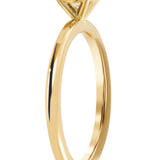 Yellow Gold 0.50ct Oval Cut FSI1 Claw Set Diamond Ring from LeGassick Jewellery, Gold Coast, Australia.