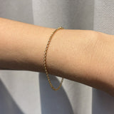 2.55g Round Belcher Bracelet 19cm In 9 Carat Yellow Gold available from LeGassick Fine Jewellery, Gold Coast, Australia. Showrooms at Pacific Fair and Runaway Bay Centre.