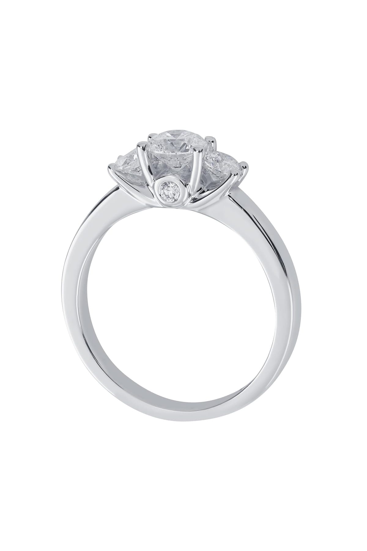 3 Stone Ring set in 18ct White Gold available at LeGassick Diamonds and Jewellery Gold Coast, Australia.