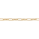 3+1 Handmade Cable 6.0mm with T-Bar Chain 50cm In 9 Carat Yellow Gold available from LeGassick Fine Jewellery, Gold Coast, Australia. Showrooms at Pacific Fair and Runaway Bay Centre.