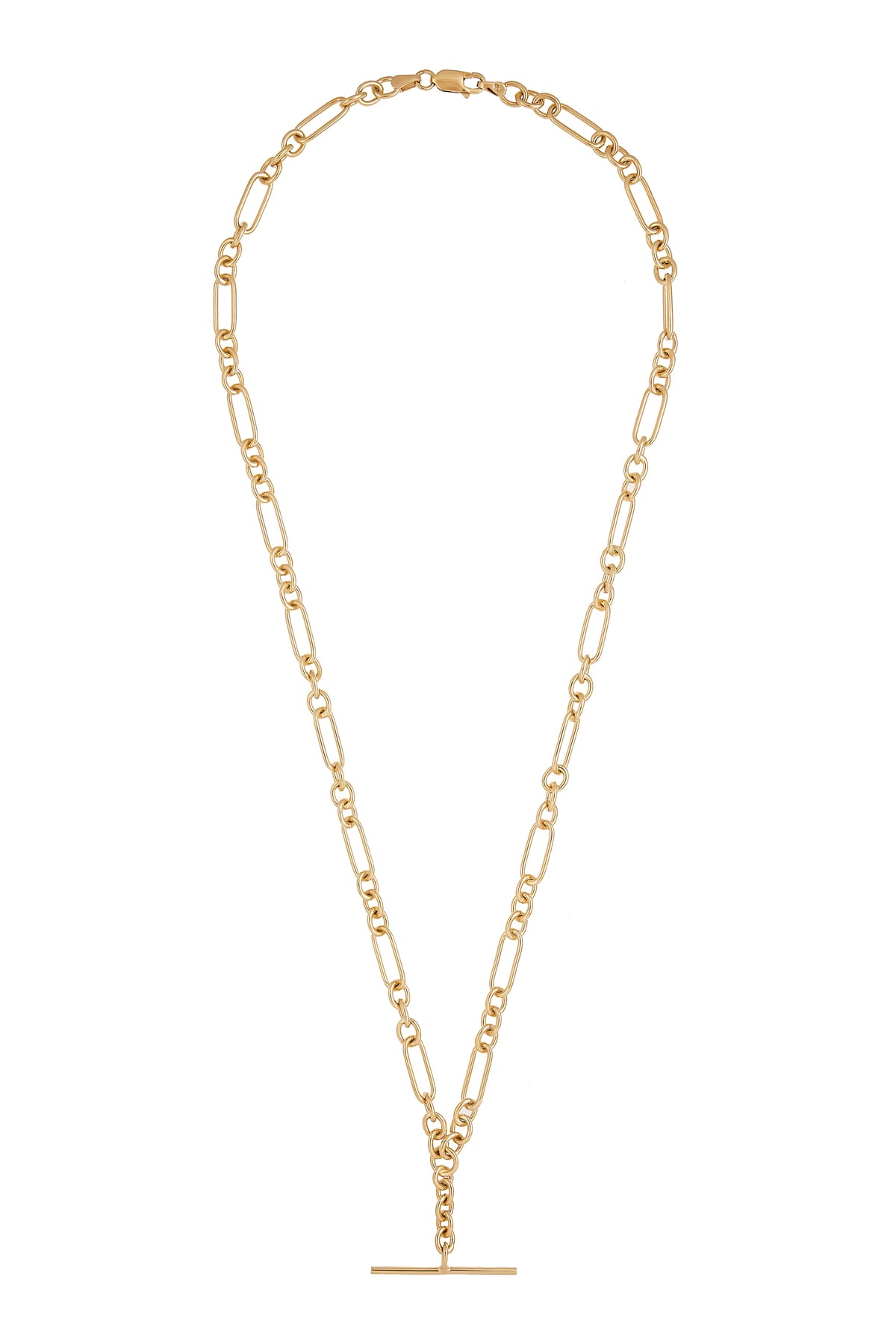 3+1 Handmade Cable 6.0mm with T-Bar Chain 50cm In 9 Carat Yellow Gold available from LeGassick Fine Jewellery, Gold Coast, Australia. Showrooms at Pacific Fair and Runaway Bay Centre.