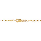 50cm Diamond Cut Anchor Cable 3.0mm Chain In 9 Carat Yellow Gold available from LeGassick Fine Jewellery, Gold Coast, Australia. Showrooms at Pacific Fair and Runaway Bay Centre.