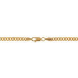 9ct Yellow Gold 50cm Solid Miami Cuban Diamond Cut Curb Chain – 3.5mm available from LeGassick Fine Jewellery, Gold Coast, Australia. Showrooms at Pacific Fair and Runaway Bay Centre.