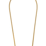 9ct Yellow Gold 50cm Solid Miami Cuban Diamond Cut Curb Chain – 3.5mm available from LeGassick Fine Jewellery, Gold Coast, Australia. Showrooms at Pacific Fair and Runaway Bay Centre.