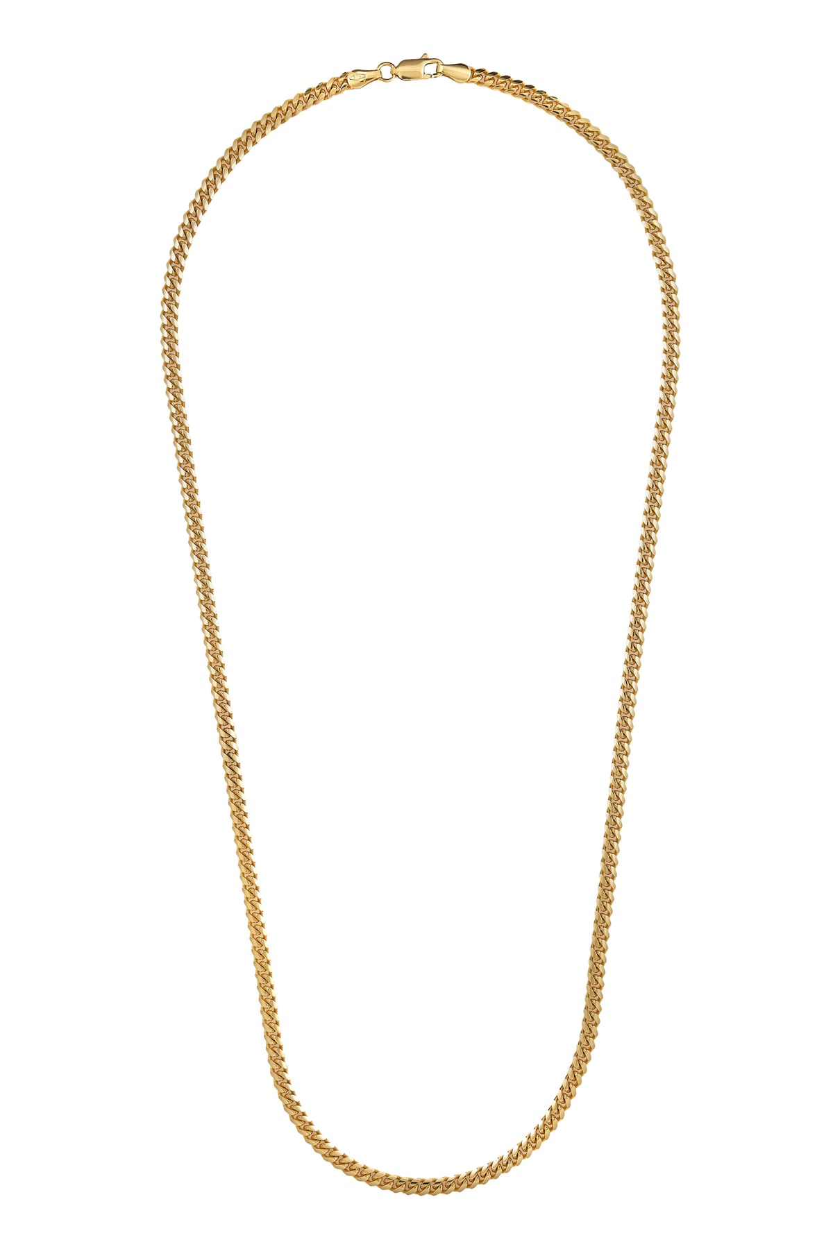9ct Yellow Gold 50cm Solid Miami Cuban Diamond Cut Curb Chain – 3.5mm available from LeGassick Fine Jewellery, Gold Coast, Australia. Showrooms at Pacific Fair and Runaway Bay Centre.