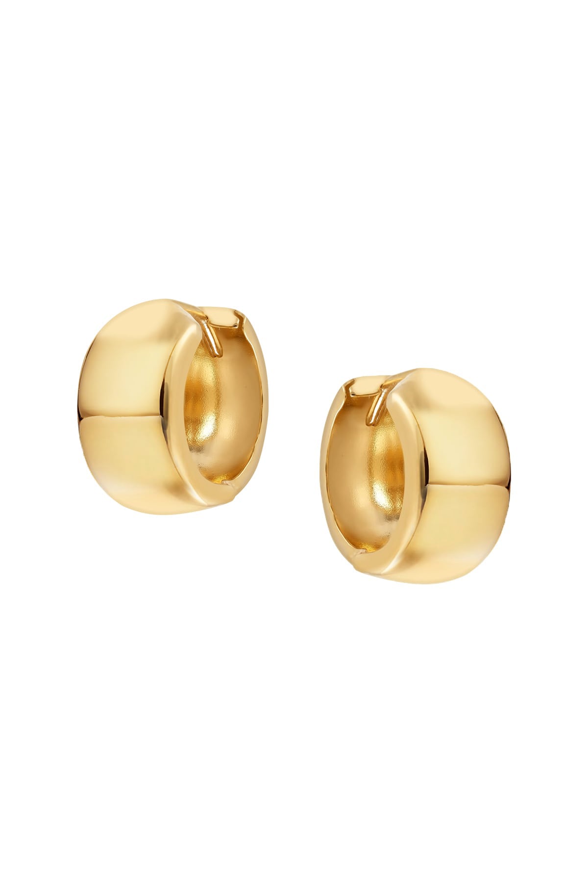 Elegant Yellow Gold Huggie Earrings – LeGassick Fine Jewellery