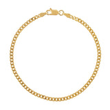 Bevelled Diamond Cut Curb Bracelet In 9 Carat Yellow Gold available from LeGassick Fine Jewellery, Gold Coast, Australia. Showrooms at Pacific Fair and Runaway Bay Centre.