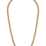 Euro Bolt Curb Link Necklace In 9ct Yellow Gold available from LeGassick Fine Jewellery, Gold Coast, Australia. Showrooms at Pacific Fair and Runaway Bay Centre.