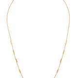 Yellow Gold Fancy Bar and Bead Necklet from LeGassick Jewellery, Gold Coast, Australia.