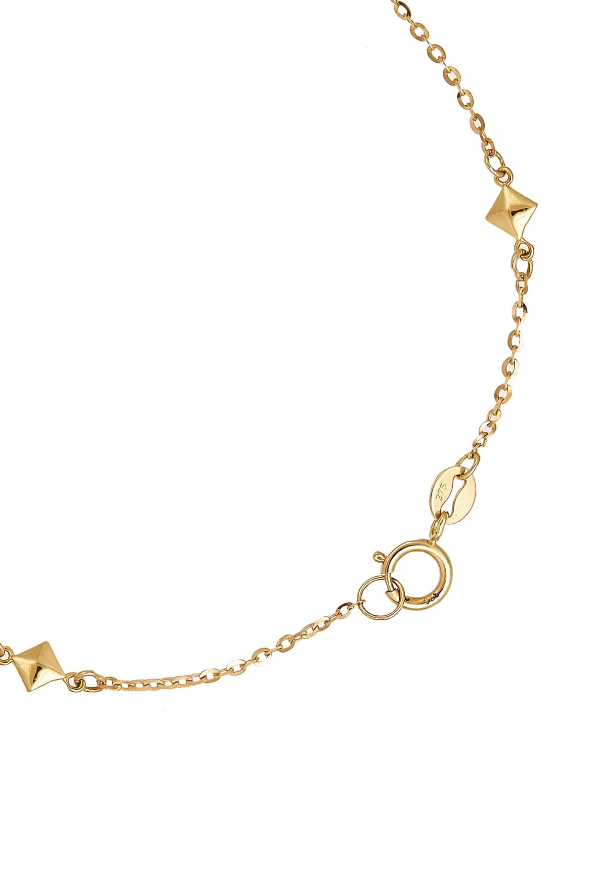 Pyramid Bead Bracelet In 9 Carat Yellow Gold available from LeGassick Fine Jewellery, Gold Coast, Australia. Showrooms at Pacific Fair and Runaway Bay Centre.