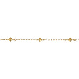 Pyramid Bead Bracelet In 9 Carat Yellow Gold available from LeGassick Fine Jewellery, Gold Coast, Australia. Showrooms at Pacific Fair and Runaway Bay Centre.