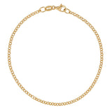 2.55g Round Belcher Bracelet 19cm In 9 Carat Yellow Gold available from LeGassick Fine Jewellery, Gold Coast, Australia. Showrooms at Pacific Fair and Runaway Bay Centre.