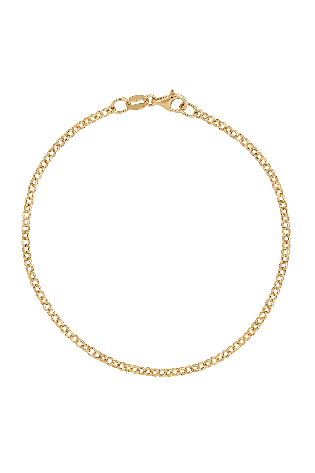 2.55g Round Belcher Bracelet 19cm In 9 Carat Yellow Gold available from LeGassick Fine Jewellery, Gold Coast, Australia. Showrooms at Pacific Fair and Runaway Bay Centre.