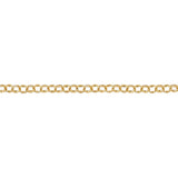 Round Belcher Bracelet 19cm In 9 Carat Yellow Gold available from LeGassick Fine Jewellery, Gold Coast, Australia. Showrooms at Pacific Fair and Runaway Bay Centre.