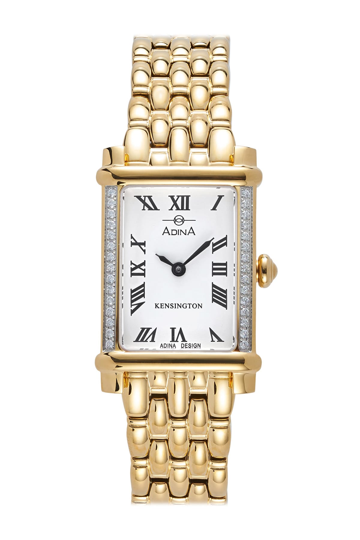 Adina Diamond Set Kensington Dress Watch available at LeGassick Fine Jewellery, Gold Coast, Australia.