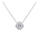 Asscher, Tapered Baguette & Cadillac Cut Fancy Diamond Pendant from LeGassick.