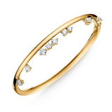 Barre Floating Diamond Bangle from Hearts On Fire from LeGassick Jewellery Gold Coast, Australia.