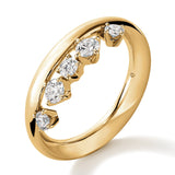 Barre Floating Diamond Ring from Hearts On Fire from LeGassick Jewellery Gold Coast, Australia.