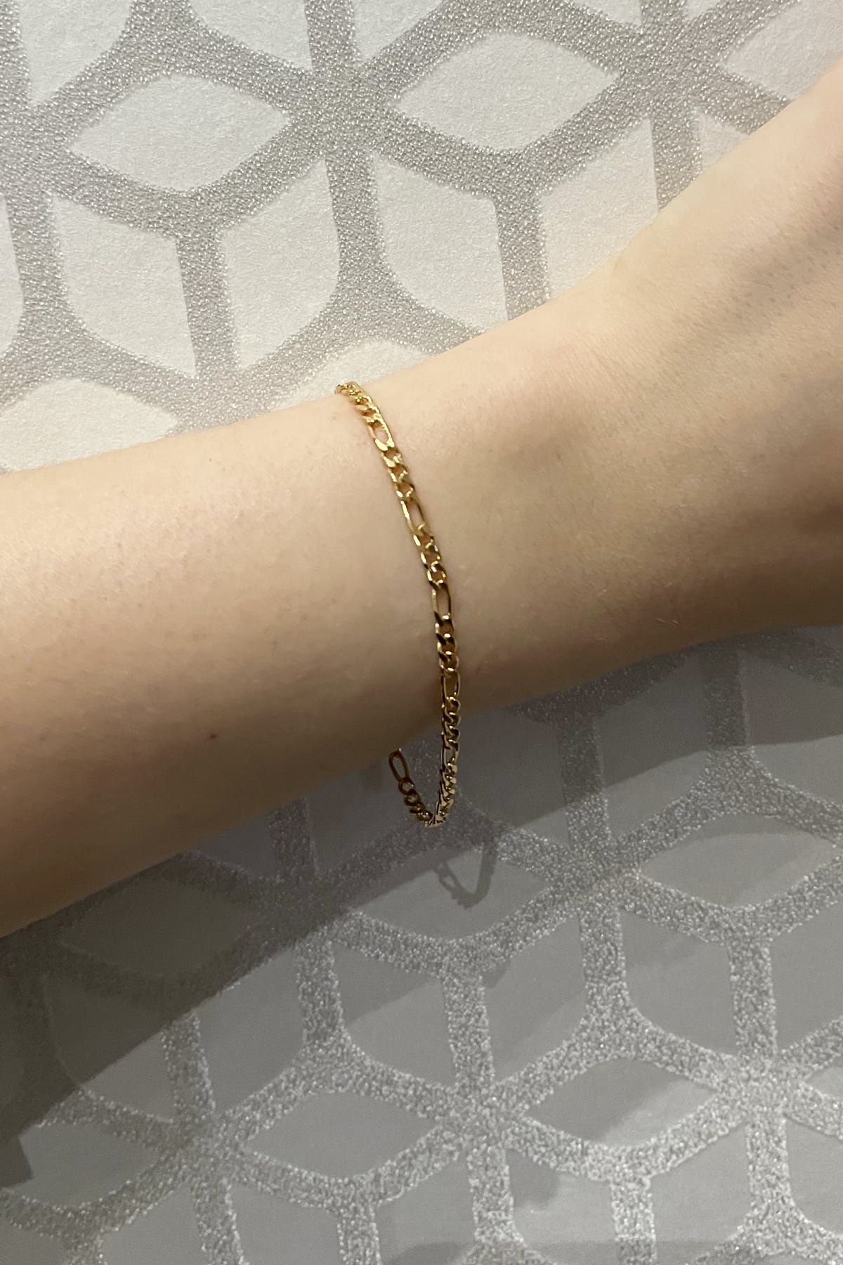 Bevelled Diamond Cut Figaro Bracelet In 9 Carat Yellow Gold available from LeGassick Fine Jewellery, Gold Coast, Australia. Showrooms at Pacific Fair and Runaway Bay Centre.