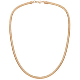 Fancy Snake Style Collier Chain In 14ct Italian Rose Gold from LeGassick Jewellery Gold Coast.