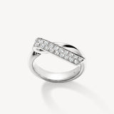 Inside Out Diamond Flip Ring in White Gold from Hearts On Fire exclusively available from LeGassick Fine Jewellery, Gold Coast, Australia.