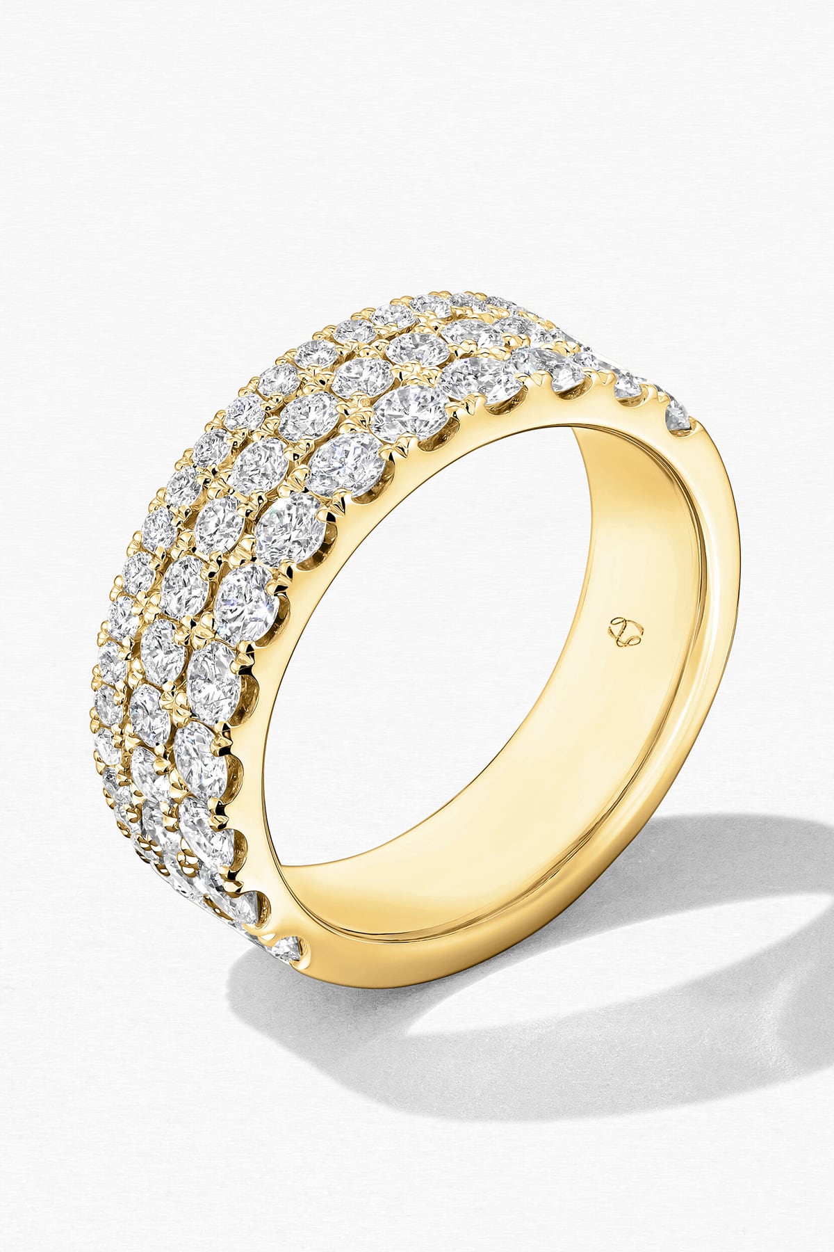 Grace Triple Row Ring from Hearts On Fire from LeGassick