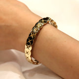 Italian Designer Hinged Bangle from LeGassick Fine Jewellery, Gold Coast, Australia.