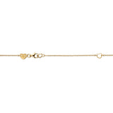 LU Droplet Pendant In Yellow Gold From Hearts On Fire exclusive to LeGassick Jewellery, Gold Coast, Australia.
