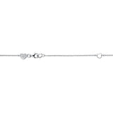 LU Droplet Pendant In White Gold From Hearts On Fire exclusive to LeGassick Jewellery, Gold Coast, Australia.