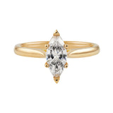 Marquise Solitaire 0.70 carat diamond engagement ring available at LeGassick Diamonds and Jewellery Gold Coast, Australia.